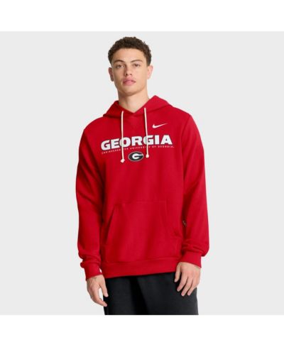 Nike мужское худи Georgia Bulldogs 2025 Sideline Standard Issue Dri-FIT, красное