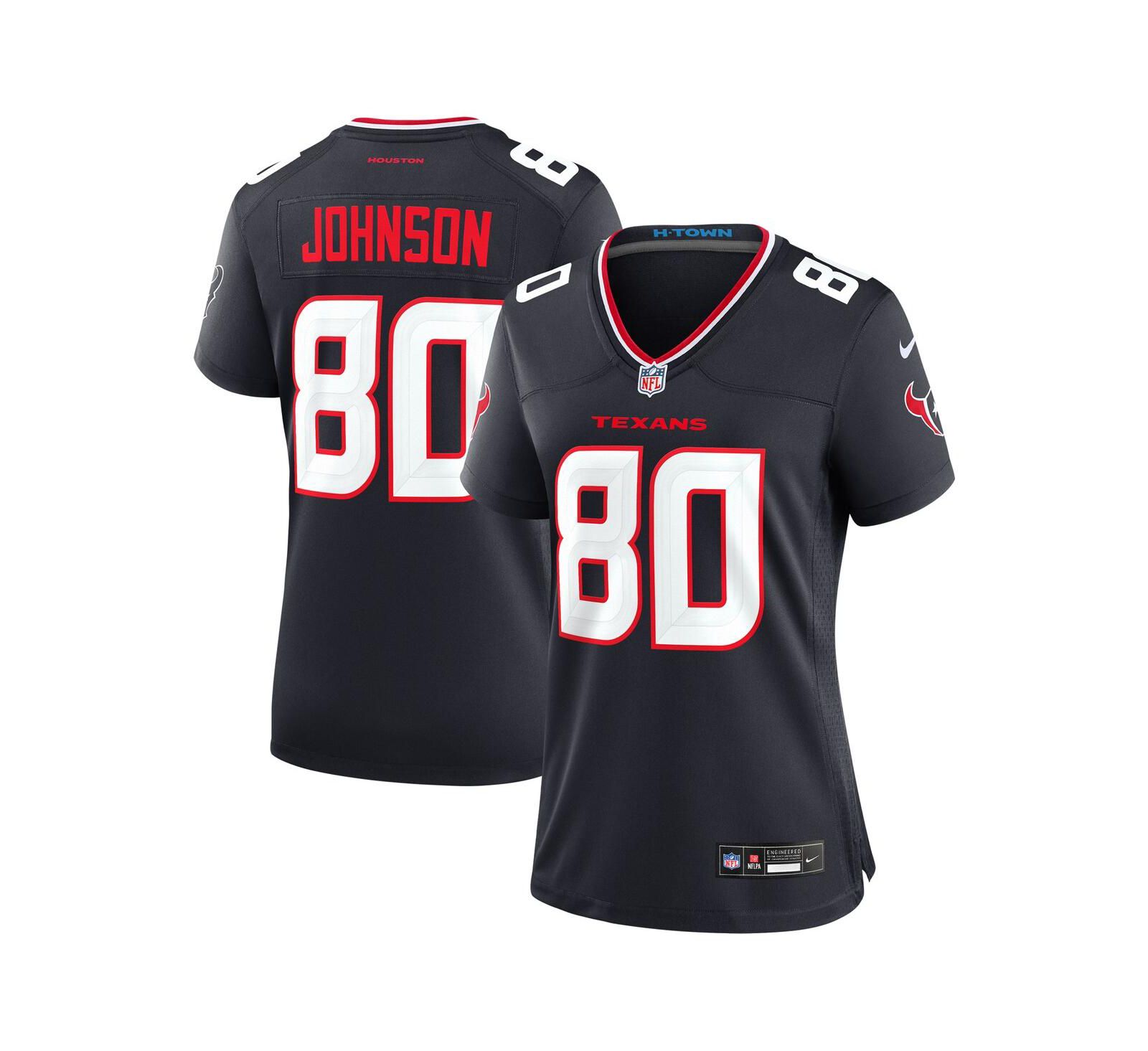 Nike Женский Andre Johnson Navy Houston Texans Team Retired Player Game Jersey