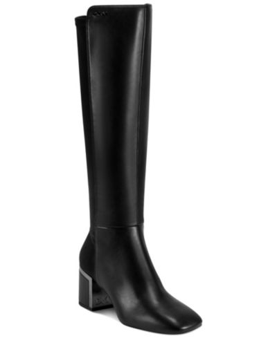 DKNY Women's Kamiah Tall Square Toe Boots