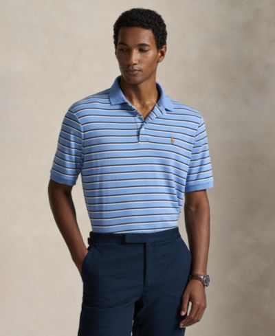 Polo Ralph Lauren Men's Short-Sleeve Classic-Fit Stripe Polo Shirt