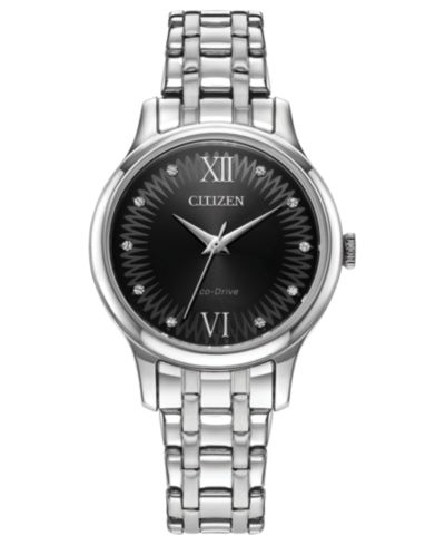 Citizen часы классические Women's из нержавеющей стали с браслетом 31mm