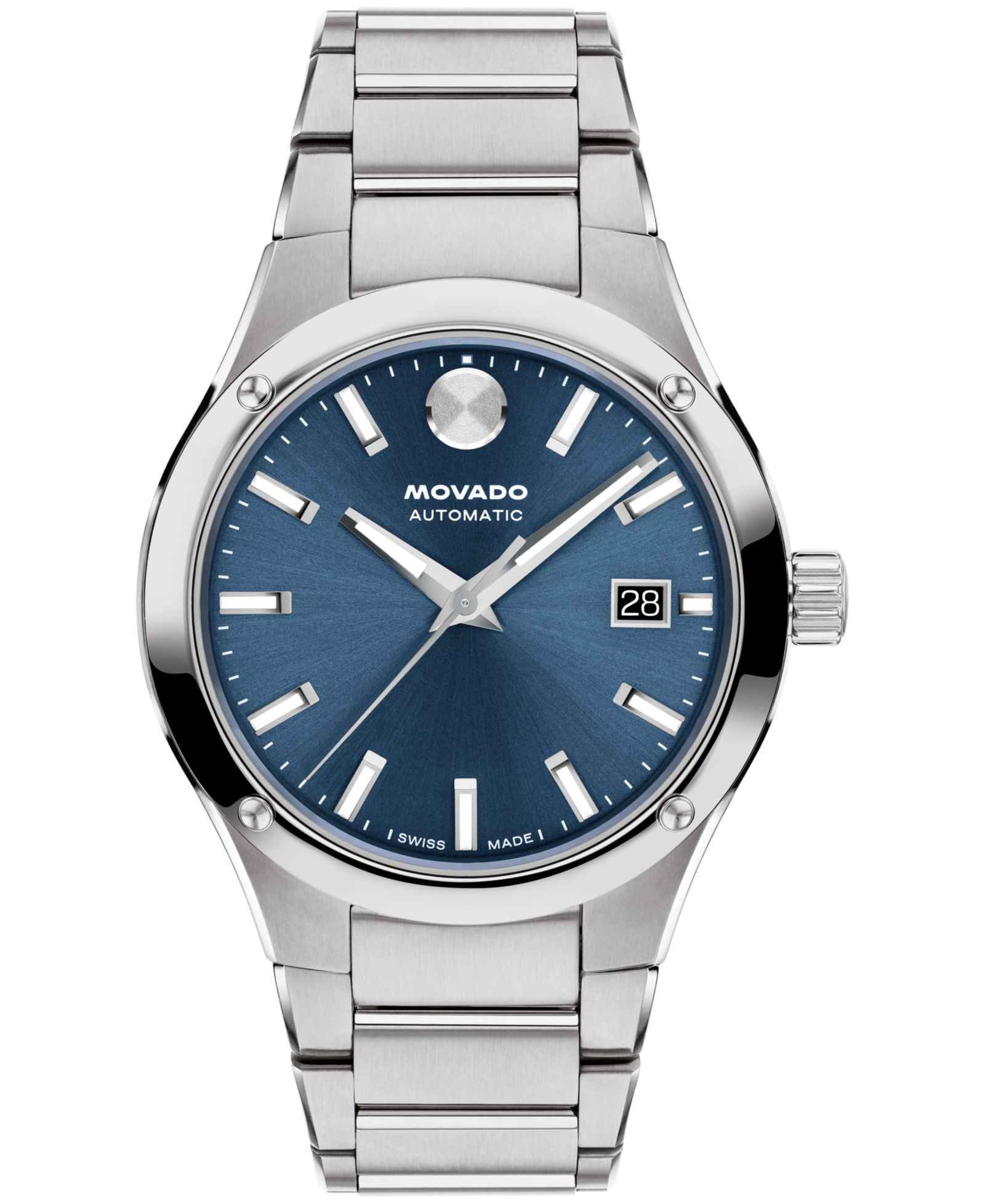 Мужские швейцарские автоматические часы Movado Museum Imperiale, 40mm