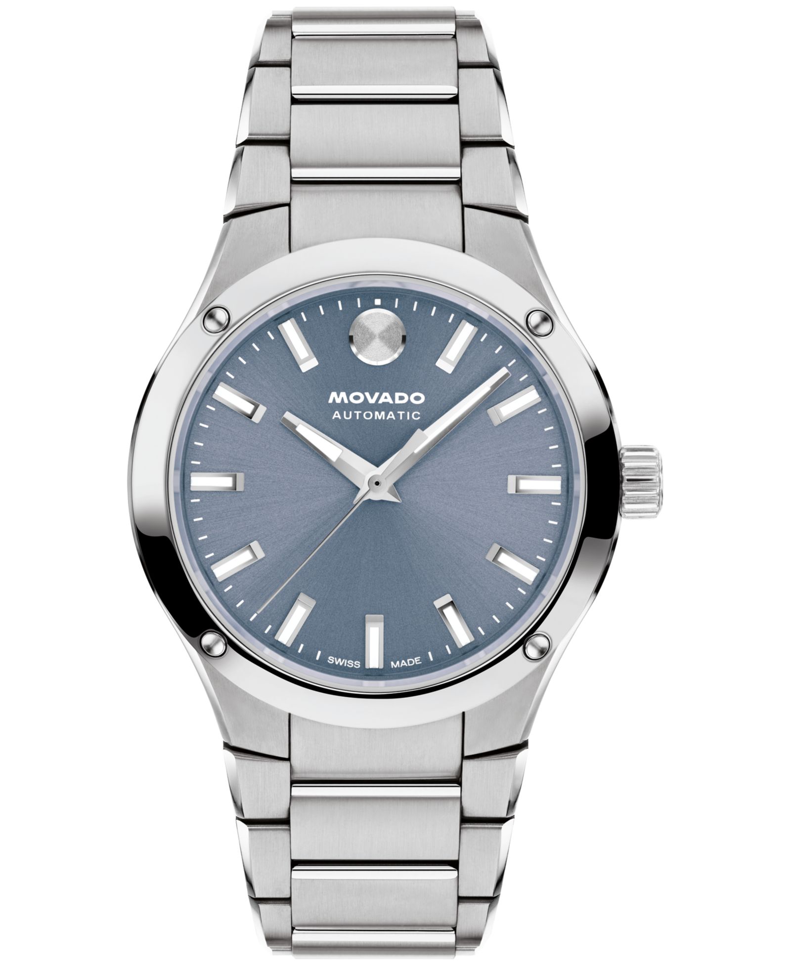 Movado Women's Museum Imperiale Swiss Automatic Stainless Steel Watch, 33mm