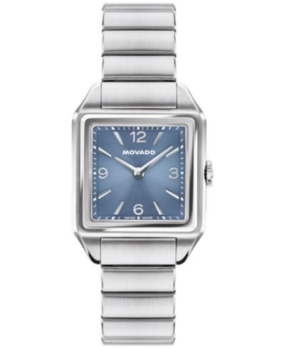 Movado Женские часы Movado 1917 Swiss Quartz Stainless Steel, 25 X 34.1mm