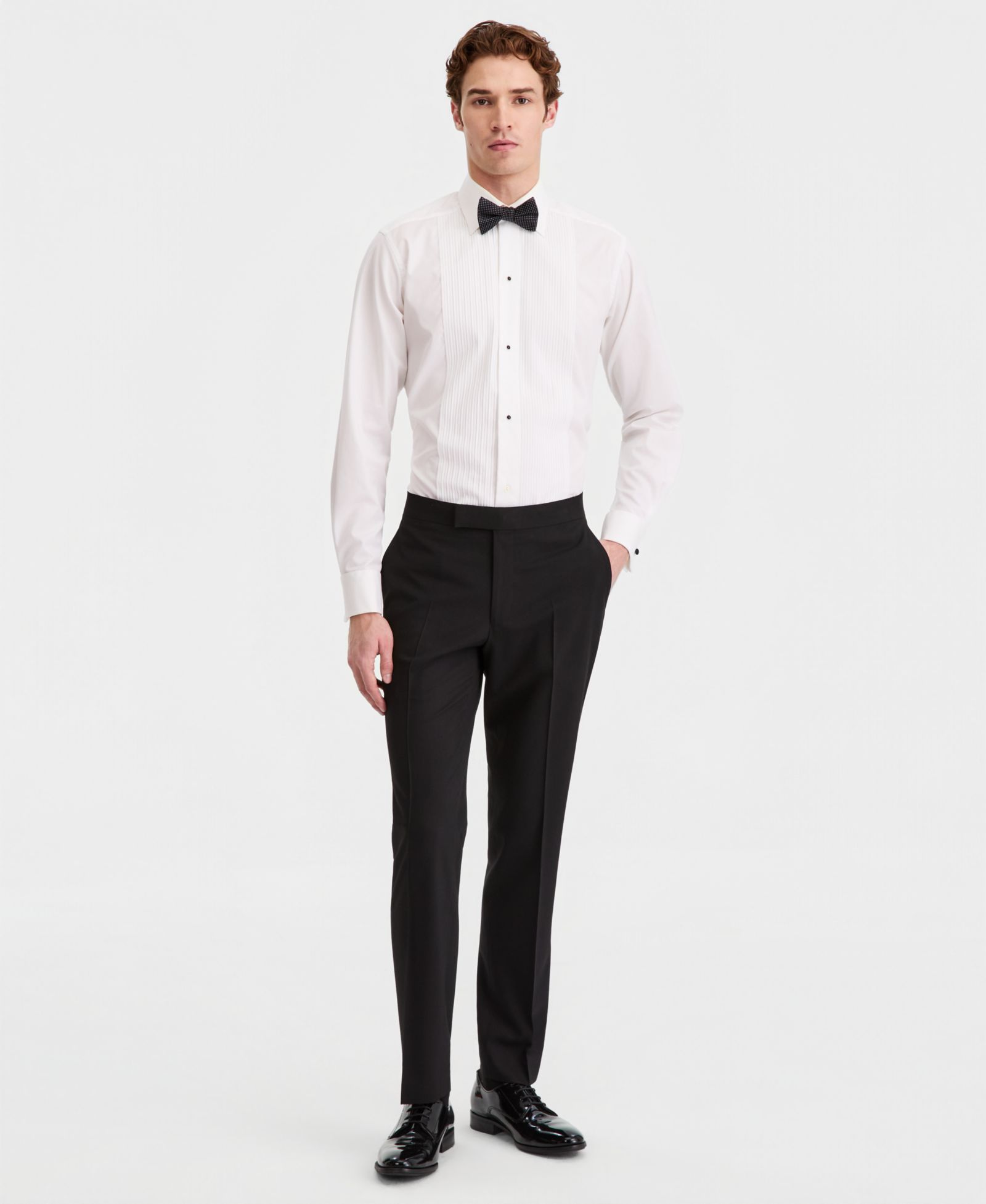 Kenneth Cole Reaction Мужские брюки для смокинга Slim-Fit Techni-Cole