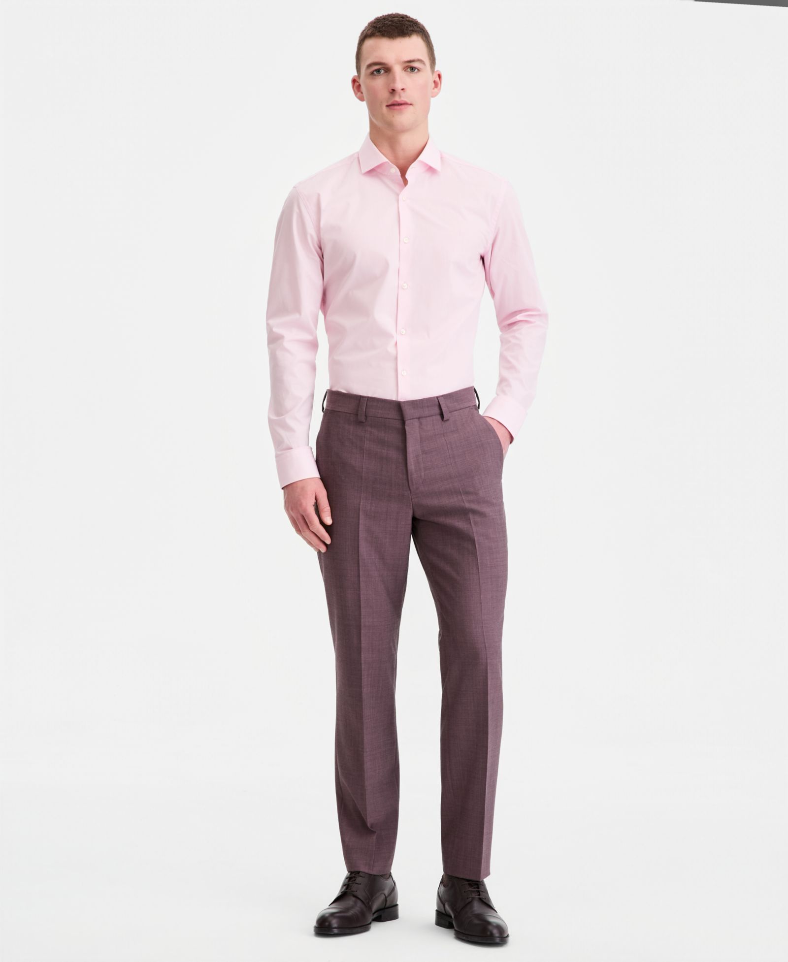Men's Modern-Fit Suit Separate Trousers