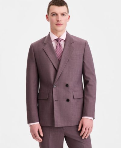 Мужской пиджак HUGO by Hugo Boss Modern-Fit Double Breasted Suit Jacket