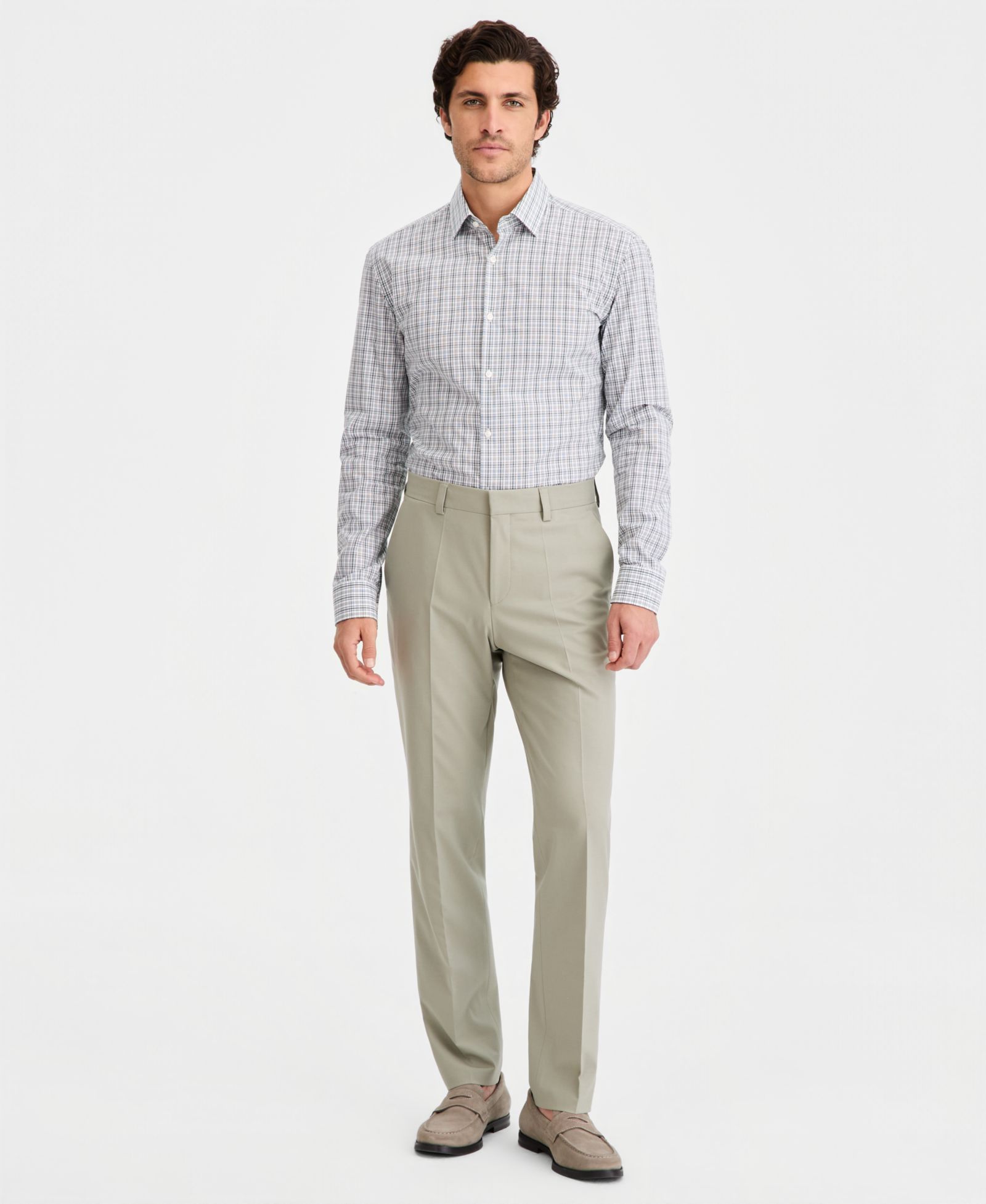 Men's Modern-Fit Suit Trousers