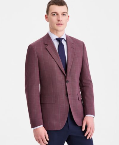 Men's Modern-Fit Blue Blazer