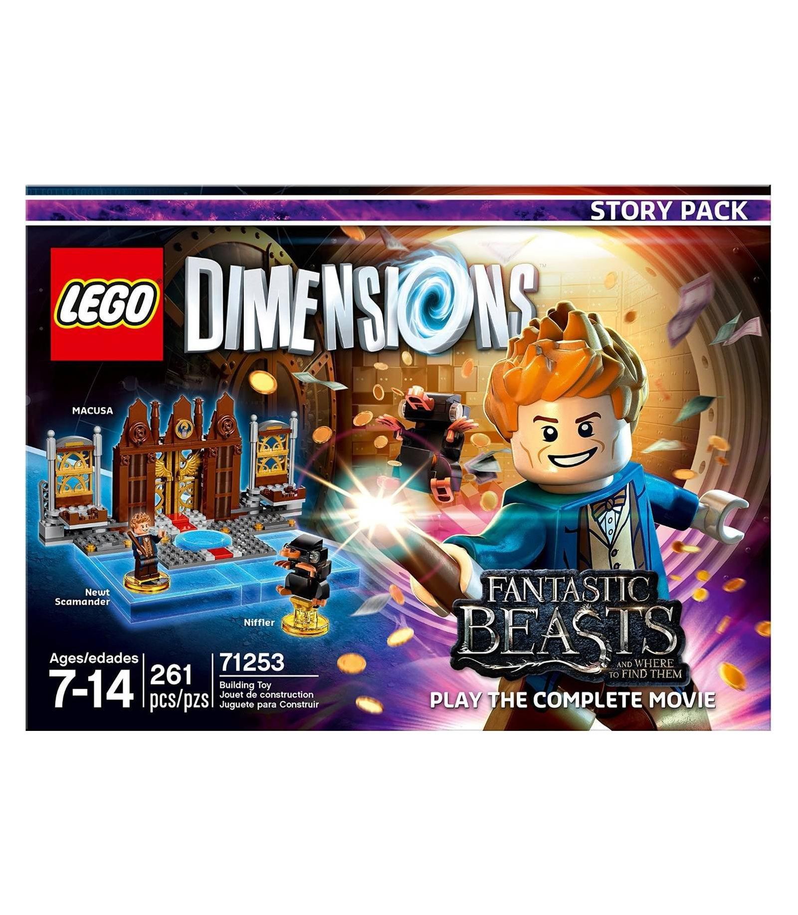Warner Bros Fantastic Beasts and Where to Find Them Newt Scamander Story Pack для LEGO Dimensions