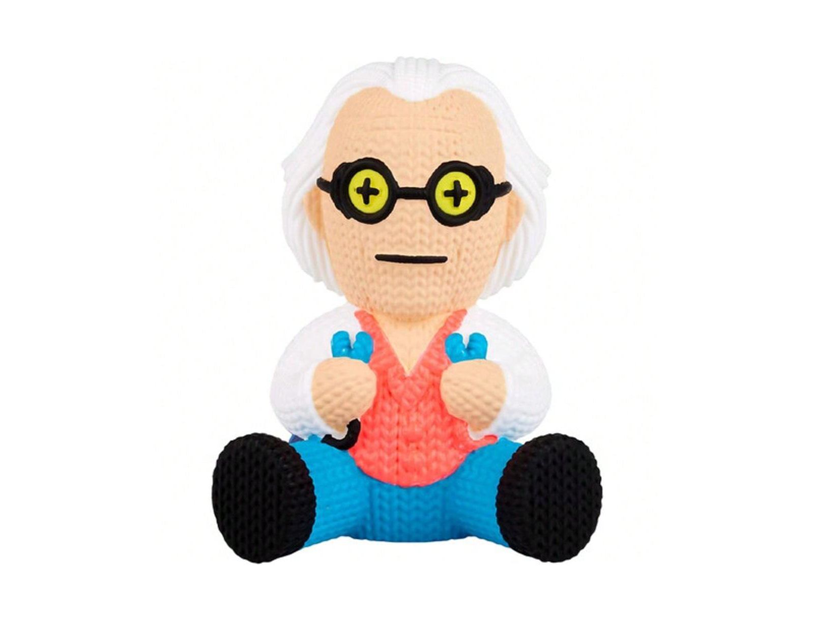 Back to the Future - Dr. Emmett Brown с кабелями Blacklight Limited Edition Vinyl Figure