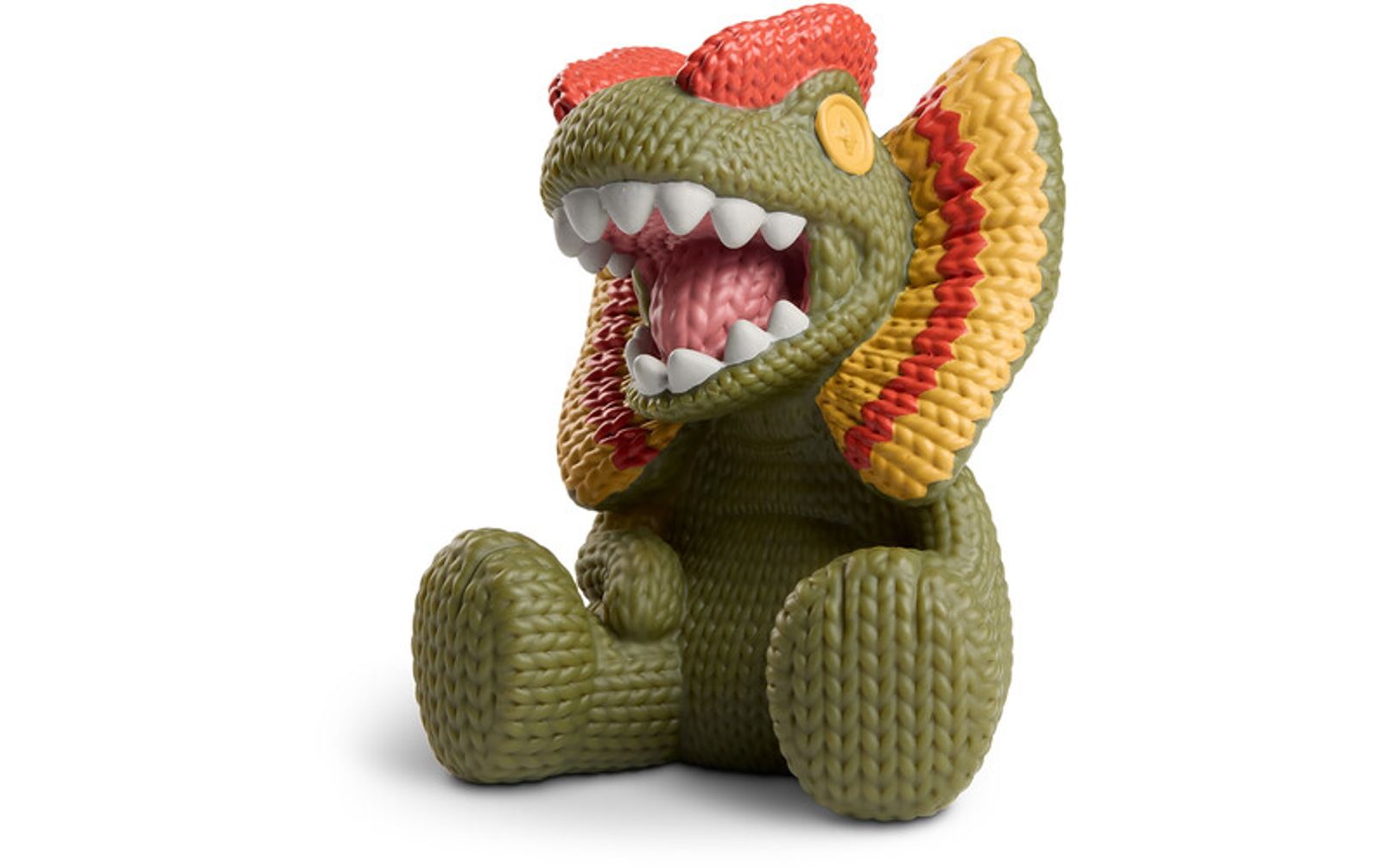 Коллекционная виниловая фигурка динозавра дилофозавра из серии Jurassic Park, от 3 лет