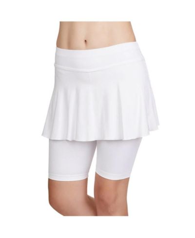 Женская теннисная юбка Sofibella Women's Jan Bermuda with Biker Shorts
