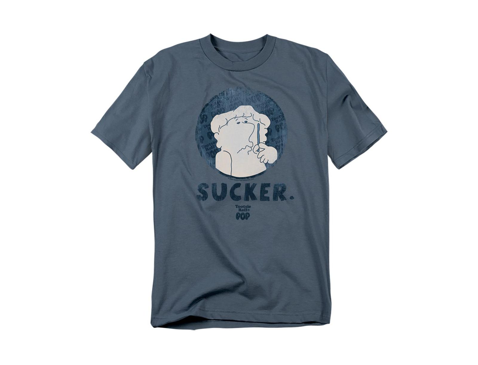 Logovision Men's Tootsie Roll Sucker T-Shirt
