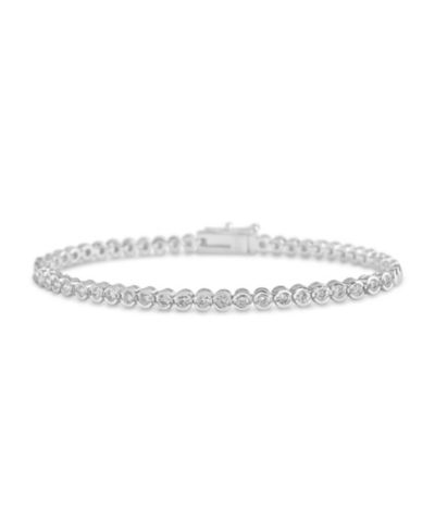 Браслет Sterling Forever Bezel Cubic Zirconia Tennis