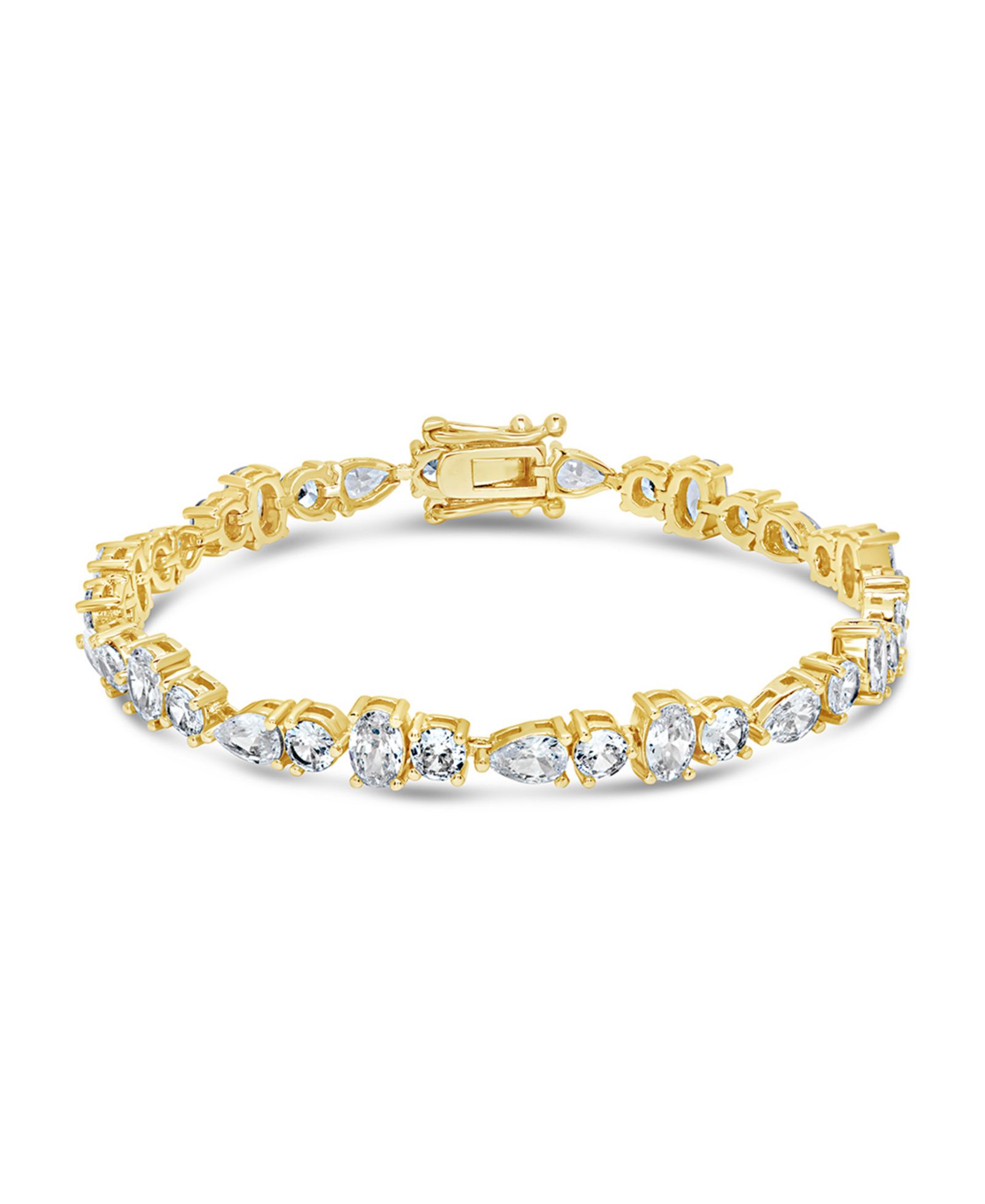 Sterling Forever Billie браслет с фианитами Cubic Zirconia Tennis