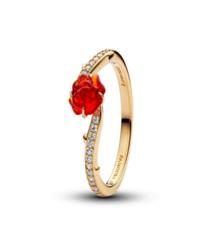 Pandora Disney Beauty and the Beast кольцо Enchanted Rose