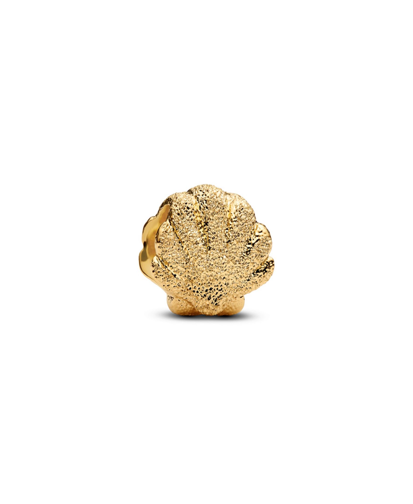 Мини-шармы Pandora Gold Textured Shell