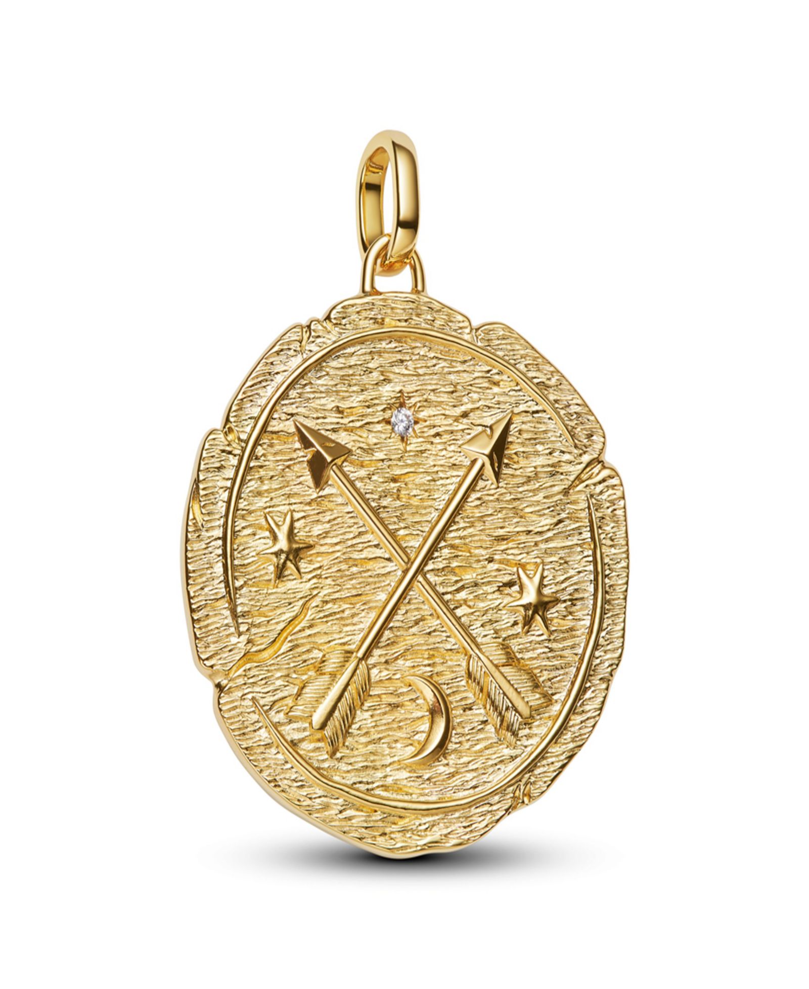 Подвеска Pandora Crossing Arrows Oversized Medallion