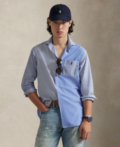 Polo Ralph Lauren Men's Classic-Fit Striped Broadcloth Fun Shirt