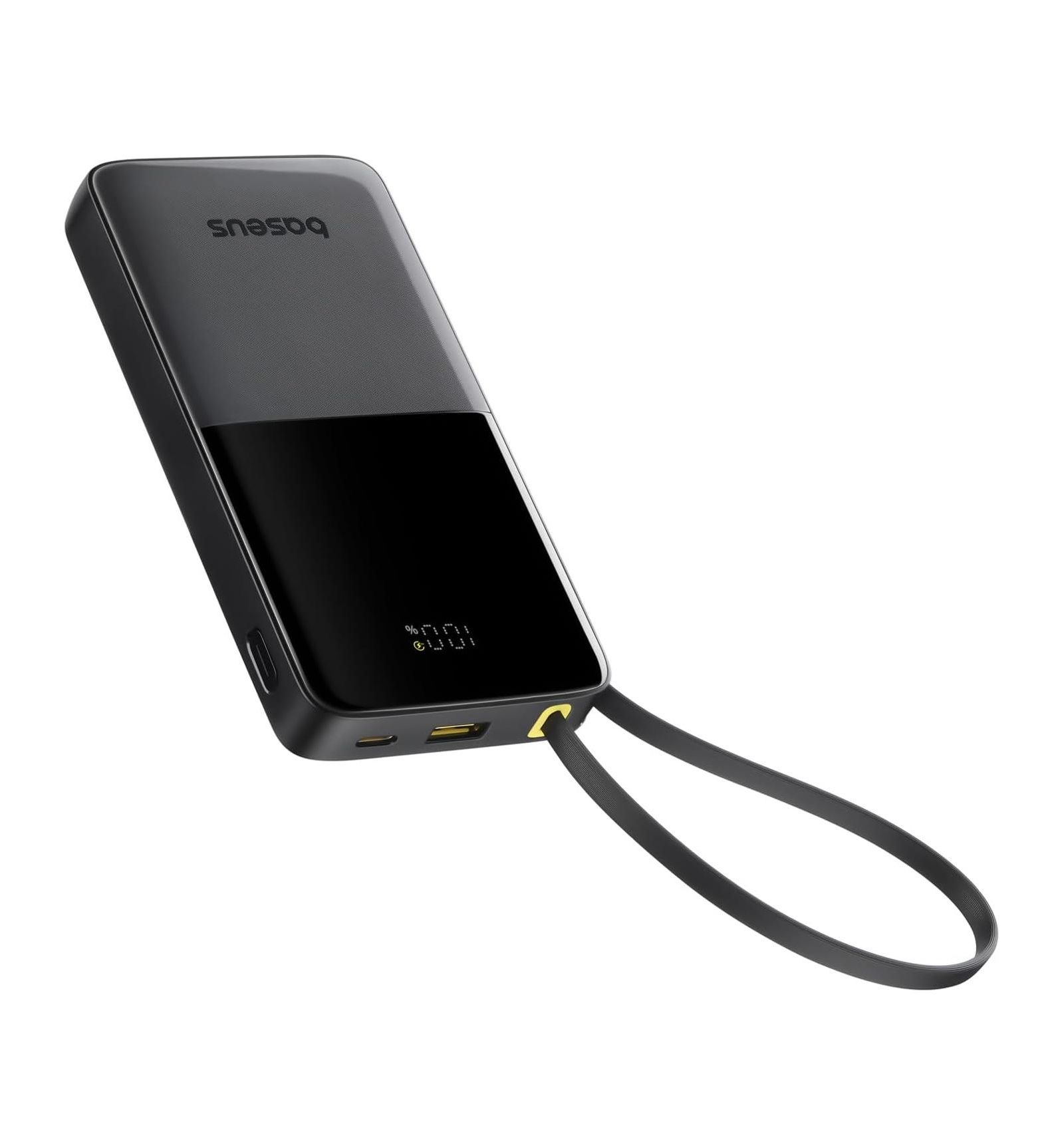 Внешний аккумулятор Baseus Portable Charger 20W PD Fast Charging 10000mAh с кабелем USB C