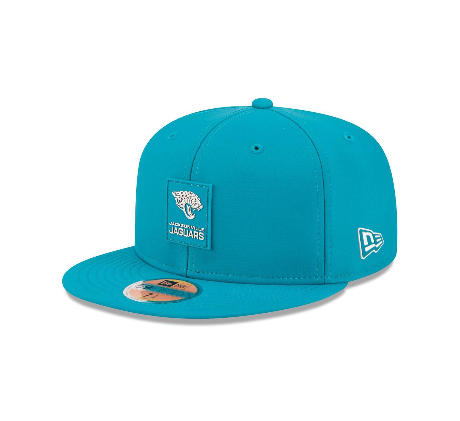 Мужская кепка New Era Jacksonville Jaguars 2025 Sideline 59FIFTY