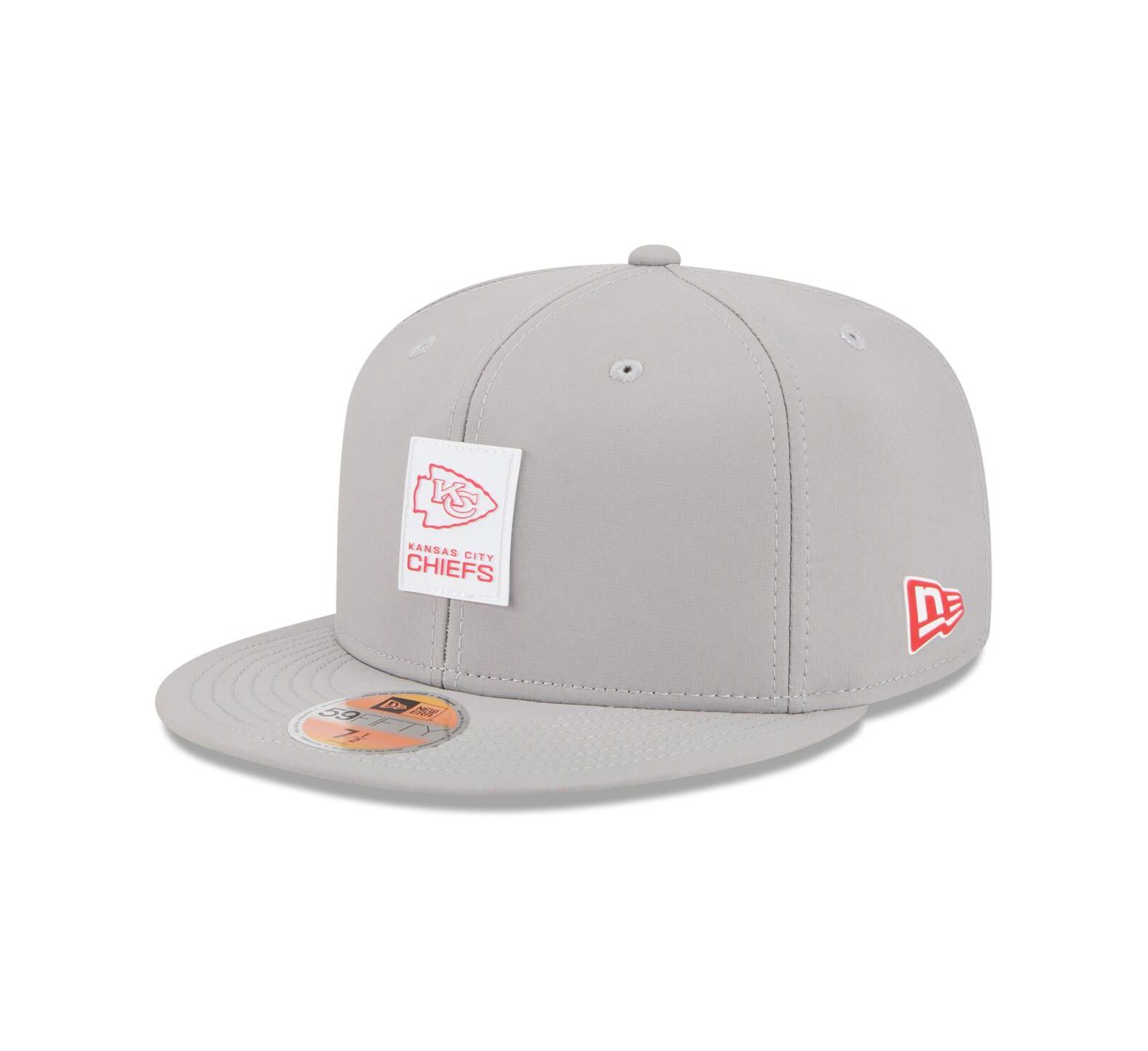 New Era Мужская кепка 59FIFTY Kansas City Chiefs Gray