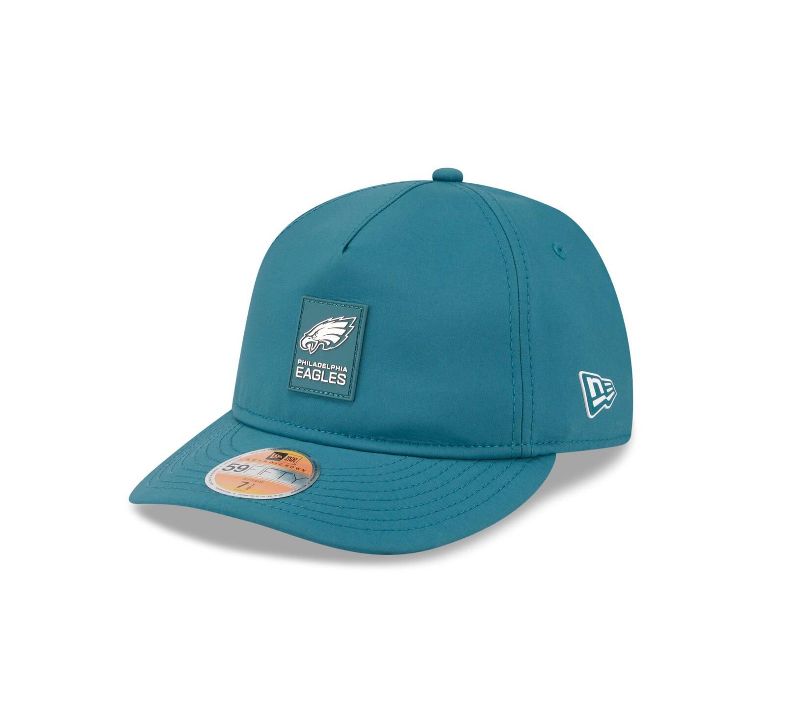 New Era Men's Midnight Green Philadelphia Eagles 2025 Sideline Retro Crown 59FIFTY Fitted Hat