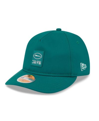 Мужская кепка New Era New York Jets 2025 Sideline Retro Crown 59FIFTY Fitted Green