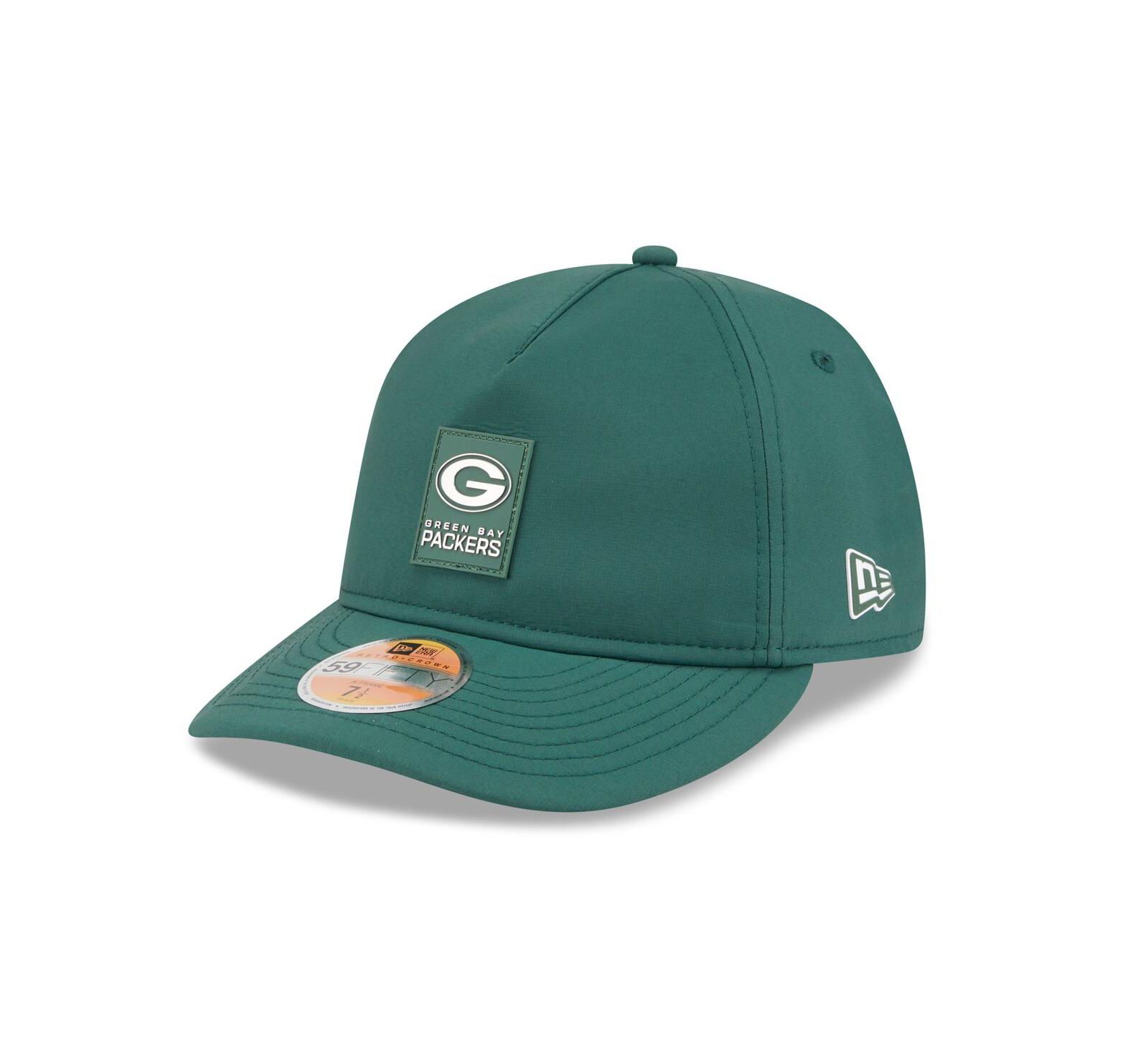 New Era Мужская бейсболка Green Bay Packers 2025 Sideline Retro Crown 59FIFTY