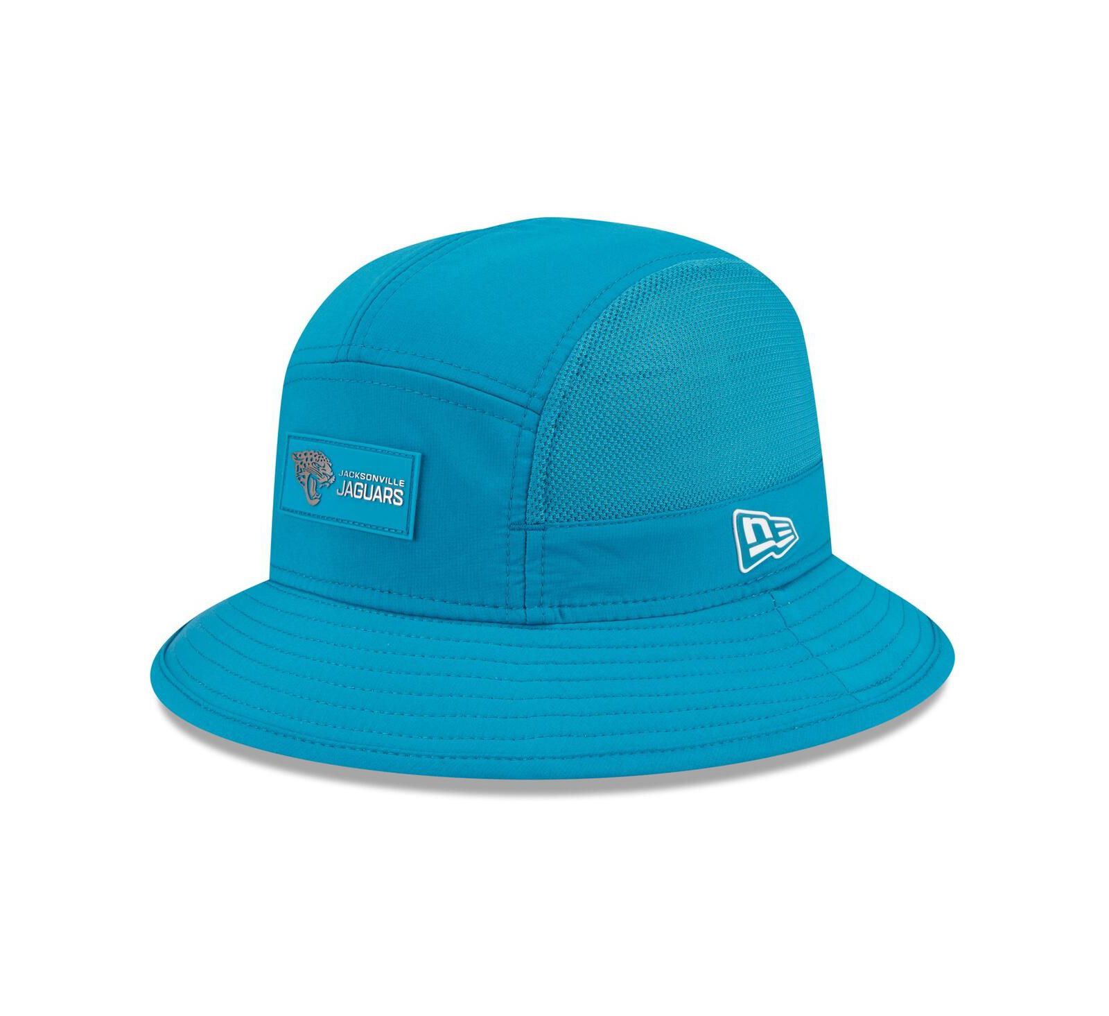 New Era Men's Teal Jacksonville Jaguars 2025 Sideline Bucket Hat