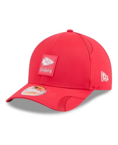 Кепка New Era Big Boys and Girls Red Kansas City Chiefs 2025 Sideline 9FORTY Adjustable