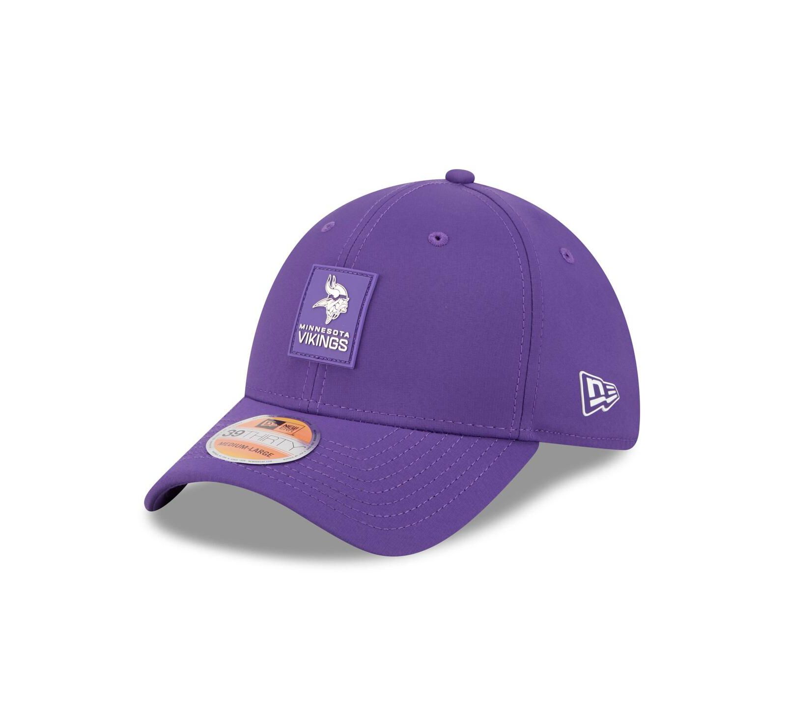 Кепка New Era Men's Purple Minnesota Vikings 2025 Sideline 39THIRTY Flex