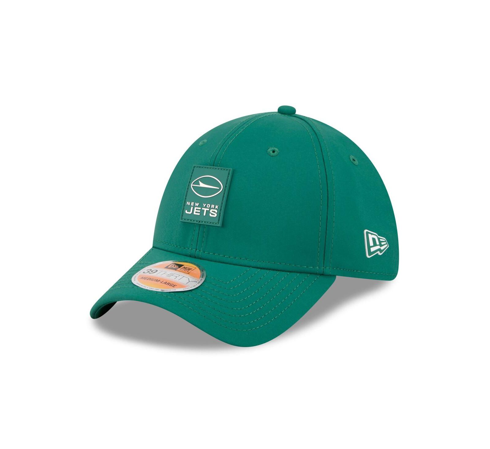 New Era Men's Green New York Jets 2025 Sideline 39THIRTY Flex Hat