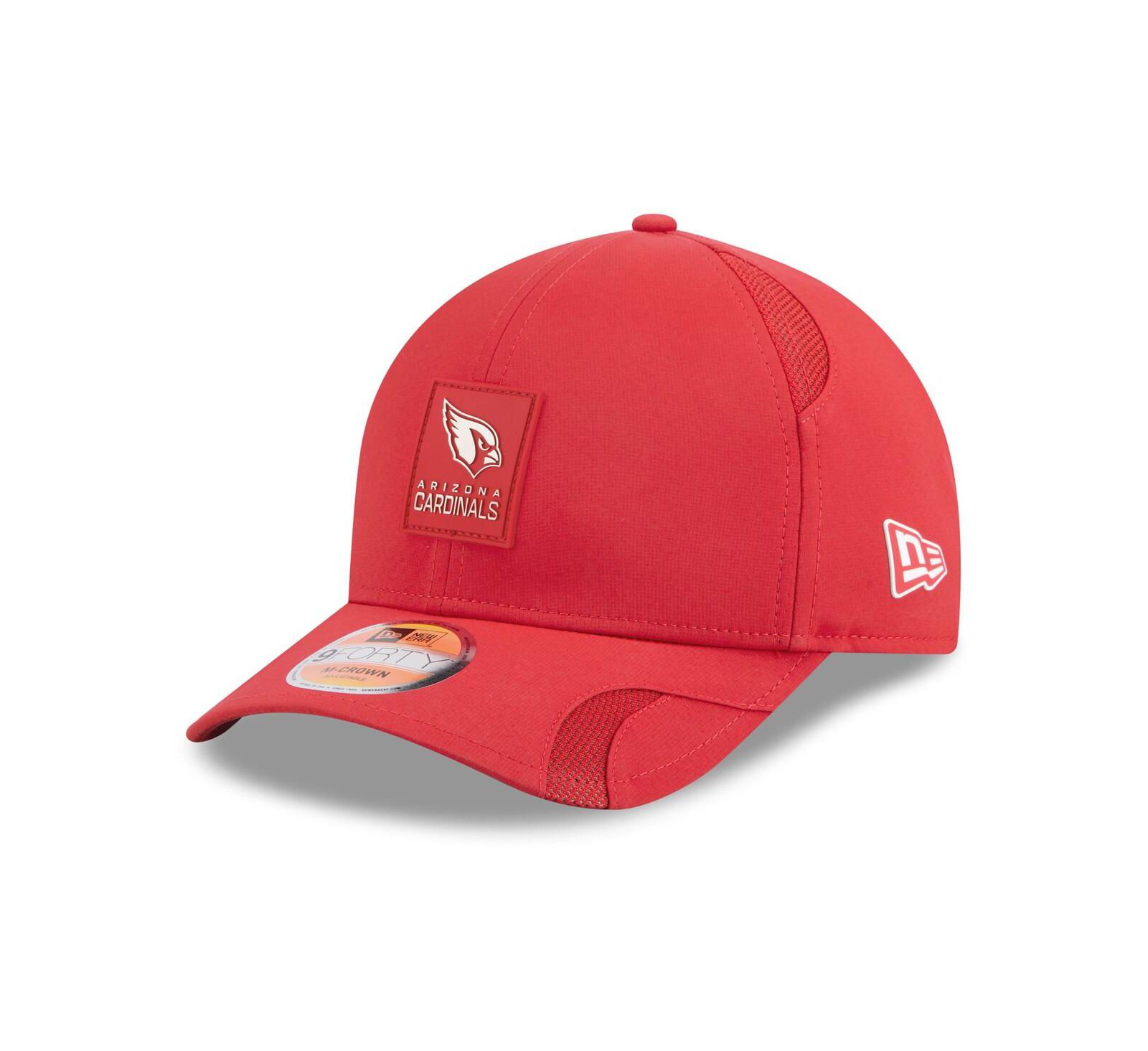 New Era Men's Cardinal Arizona Cardinals 2025 Sideline M-Crown 9FORTY Adjustable Hat