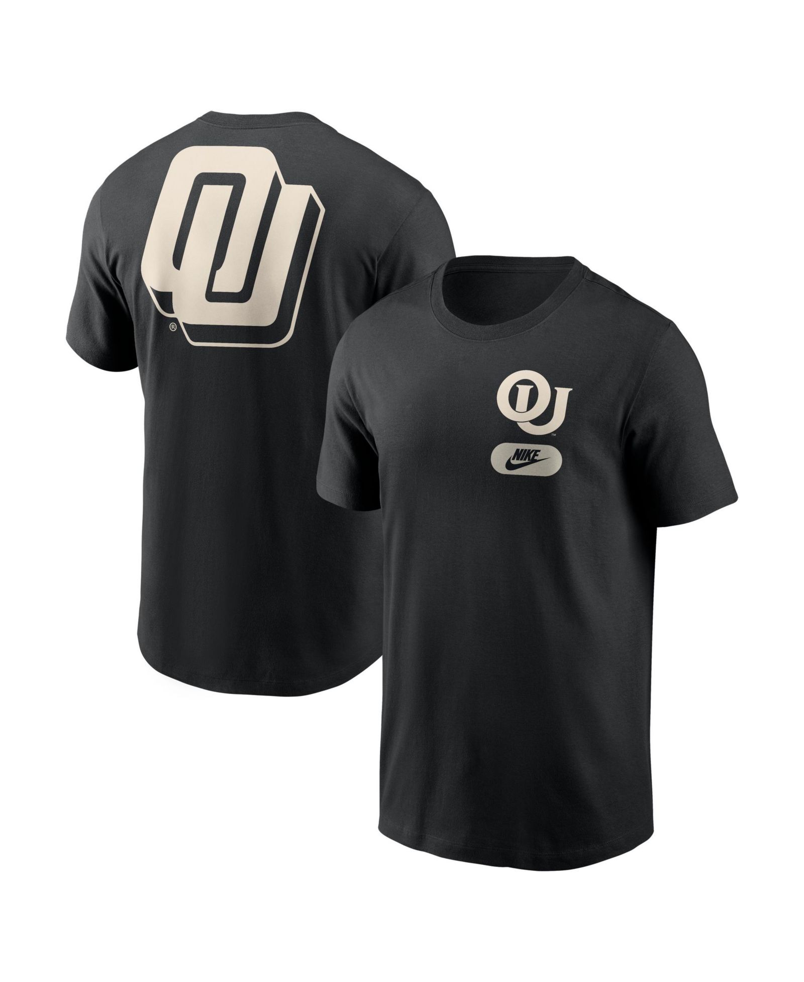 Nike Men's Black Oklahoma Sooners Fashion 2-Hit T-Shirt
