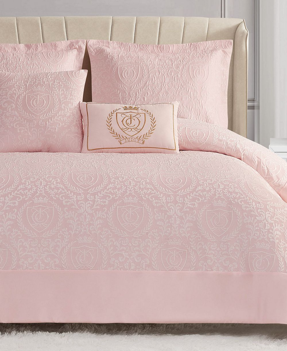 Комплект постельного белья Juicy Couture Dovona из 4 предметов, для кроватей Twin/Twin XL