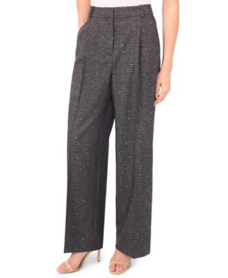 Женские широкие брюки CeCe Mid Rise Wide Leg
