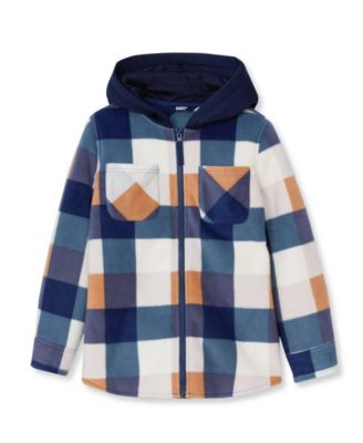Navy/multi plaid