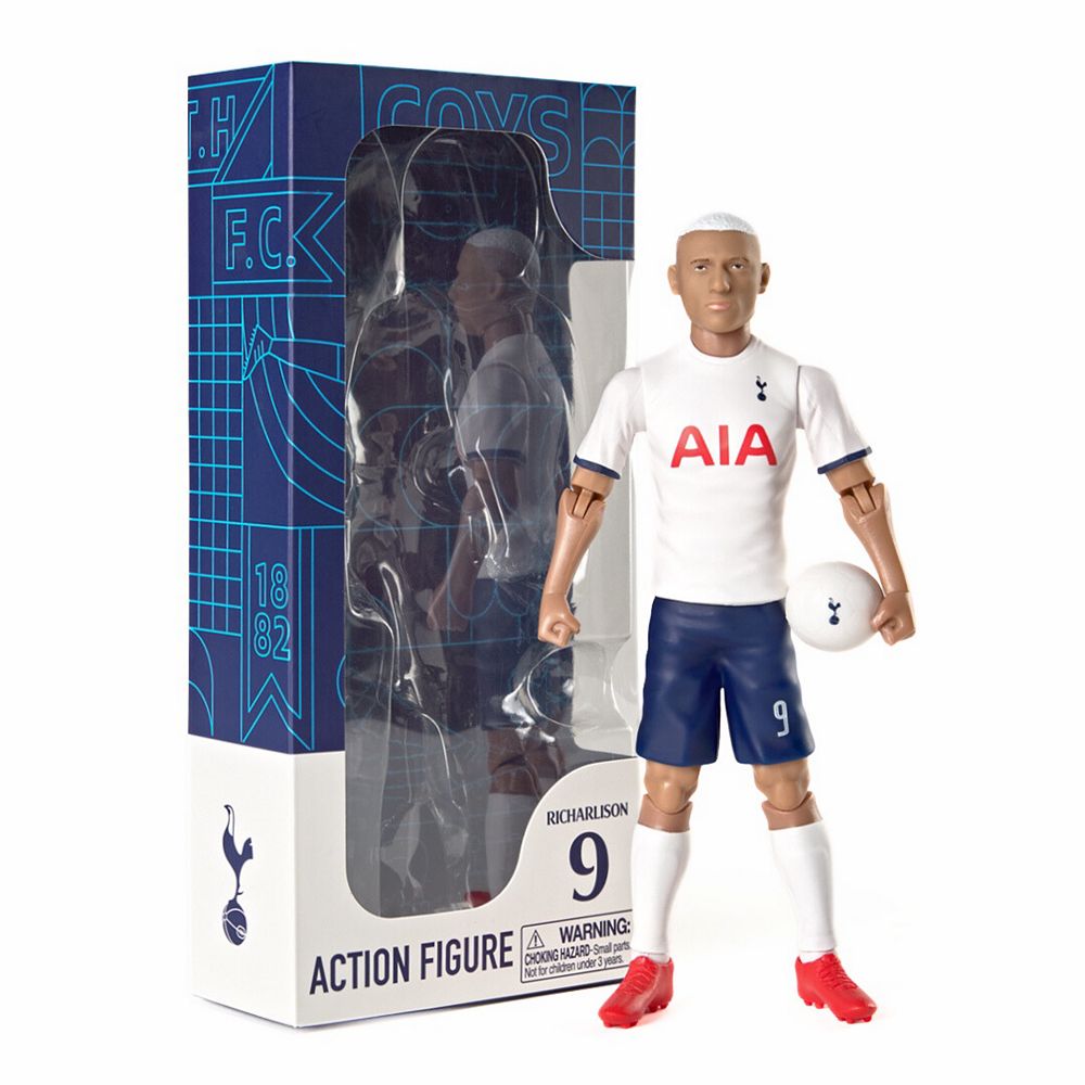 Banbo Toys SOCKERS Tottenham Hotspur F.C. Richarlison 8" Collectible Soccer Action Figure