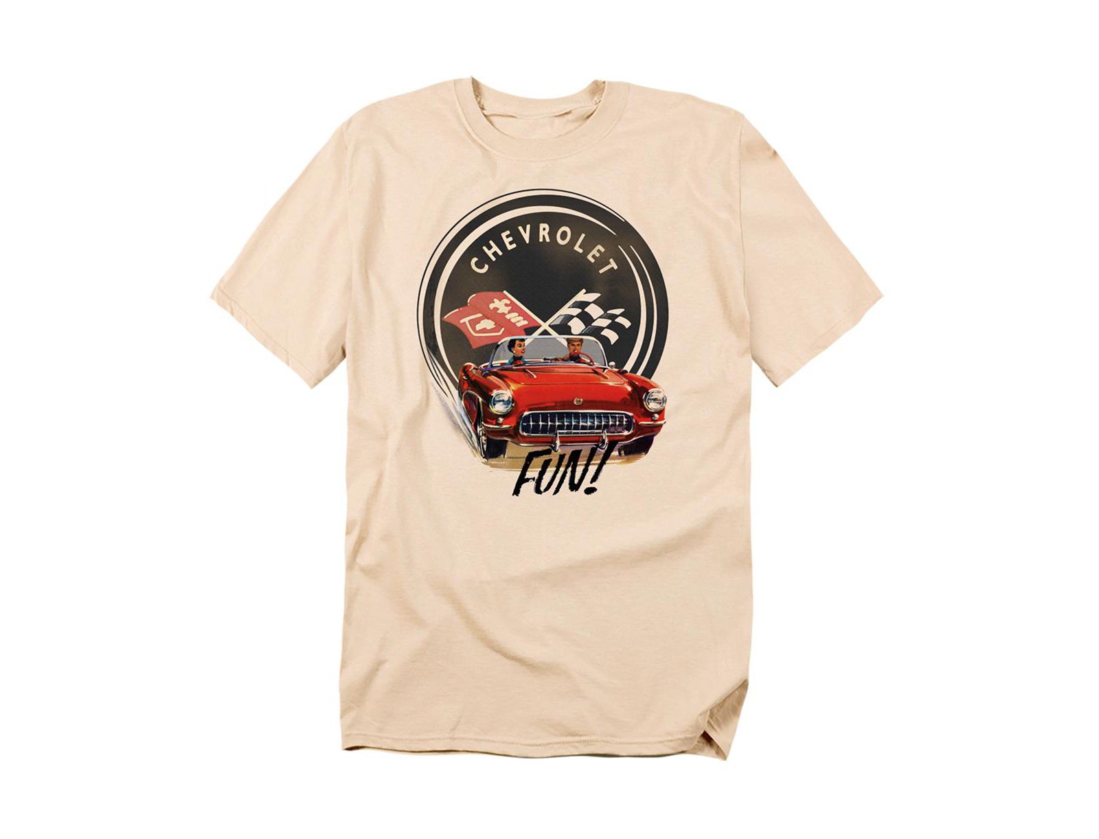 Logovision Men's Chevrolet Vette Fun T-Shirt