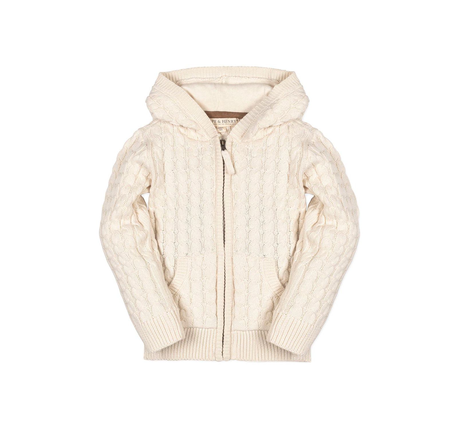 Детский джемпер Hope & Henry Organic Long Sleeve Full Zip