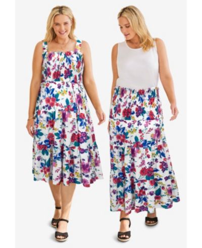 Женское платье-юбка Woman Within Plus Size