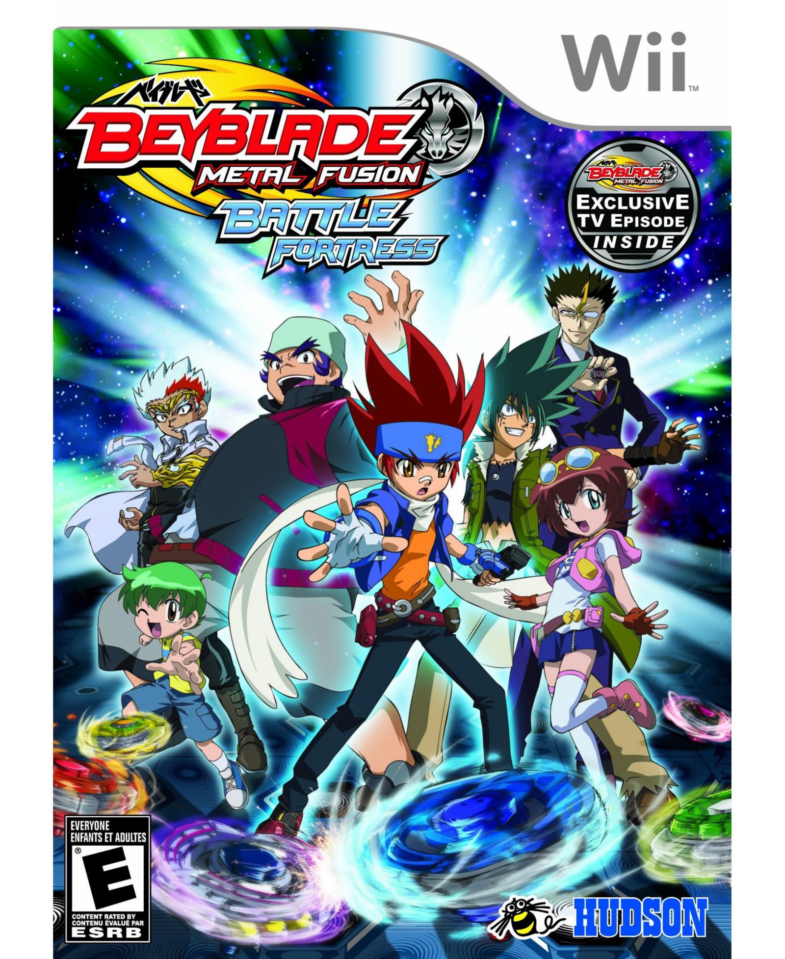 Konami Beyblade: Metal Fusion: Battle Fortress Action 4-Player Nintendo Wii