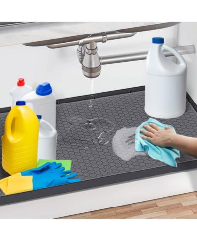 Cheer Collection Sillicone Under Sink Mat 19" x 25"