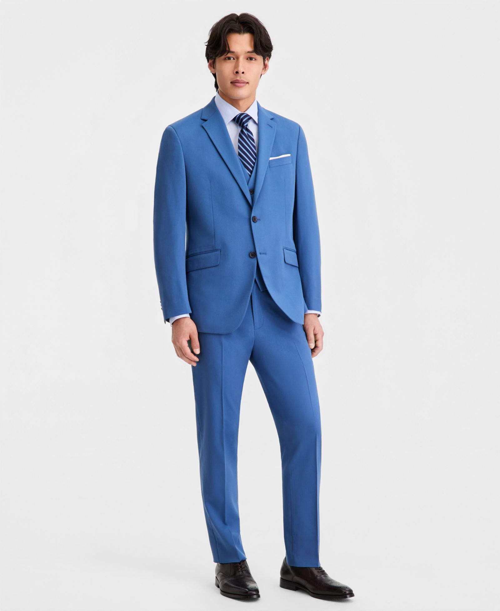 Kenneth Cole Reaction Men's Slim-Fit Spring 3-Piece Suit
