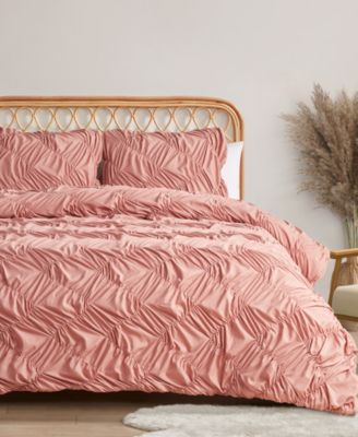 Комплект постельного белья Jessica Simpson Emmy Textured Ruched, King