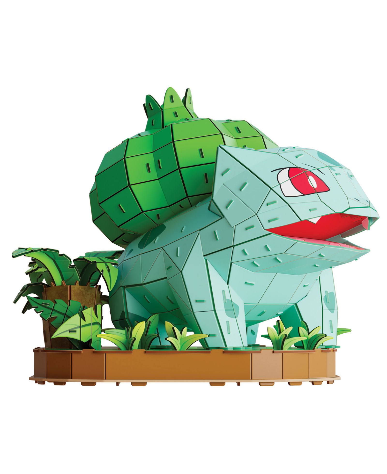 Pokémon Набор 3D-модели Bulbasaur, коллекция Kanto Starter, 195 деталей