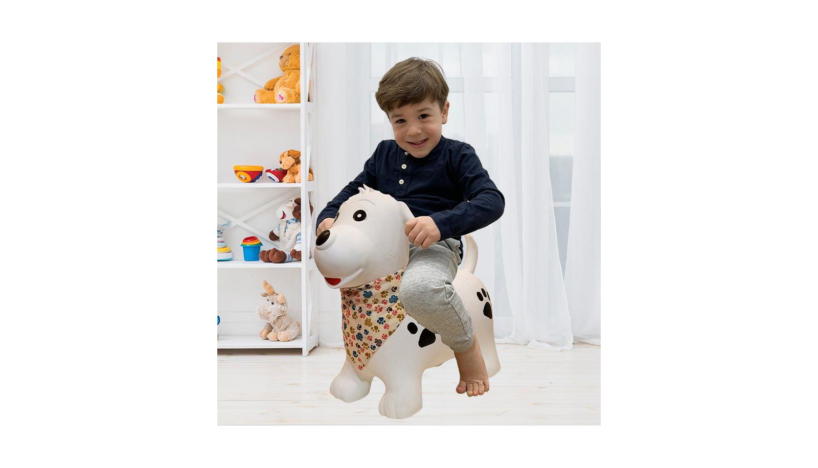 Надувной батут Bounceziez для собак, выдерживает до 110 фунтов, возраст 3+