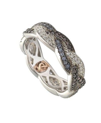 Кольцо-band Eternity из стерлингового циркония Suzy Levian